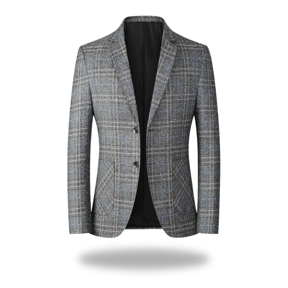 Aksel | Herre Tailored Blazer Med Klassisk Snit