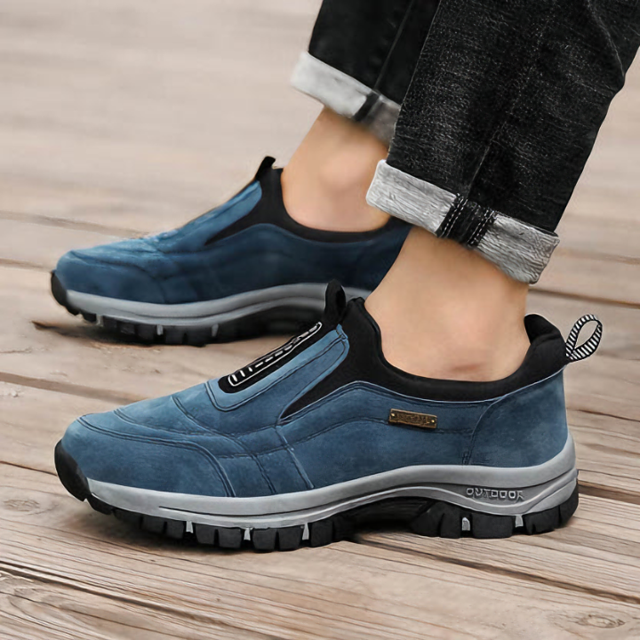 Poul | Herre Slip-On Vandresko Med Robust Sål