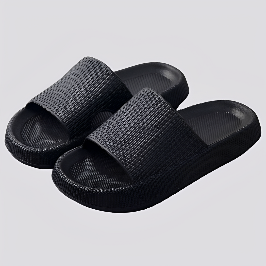 Rosella | Dame Klipklapper Sandaler Til Sommer Med Bred Rem