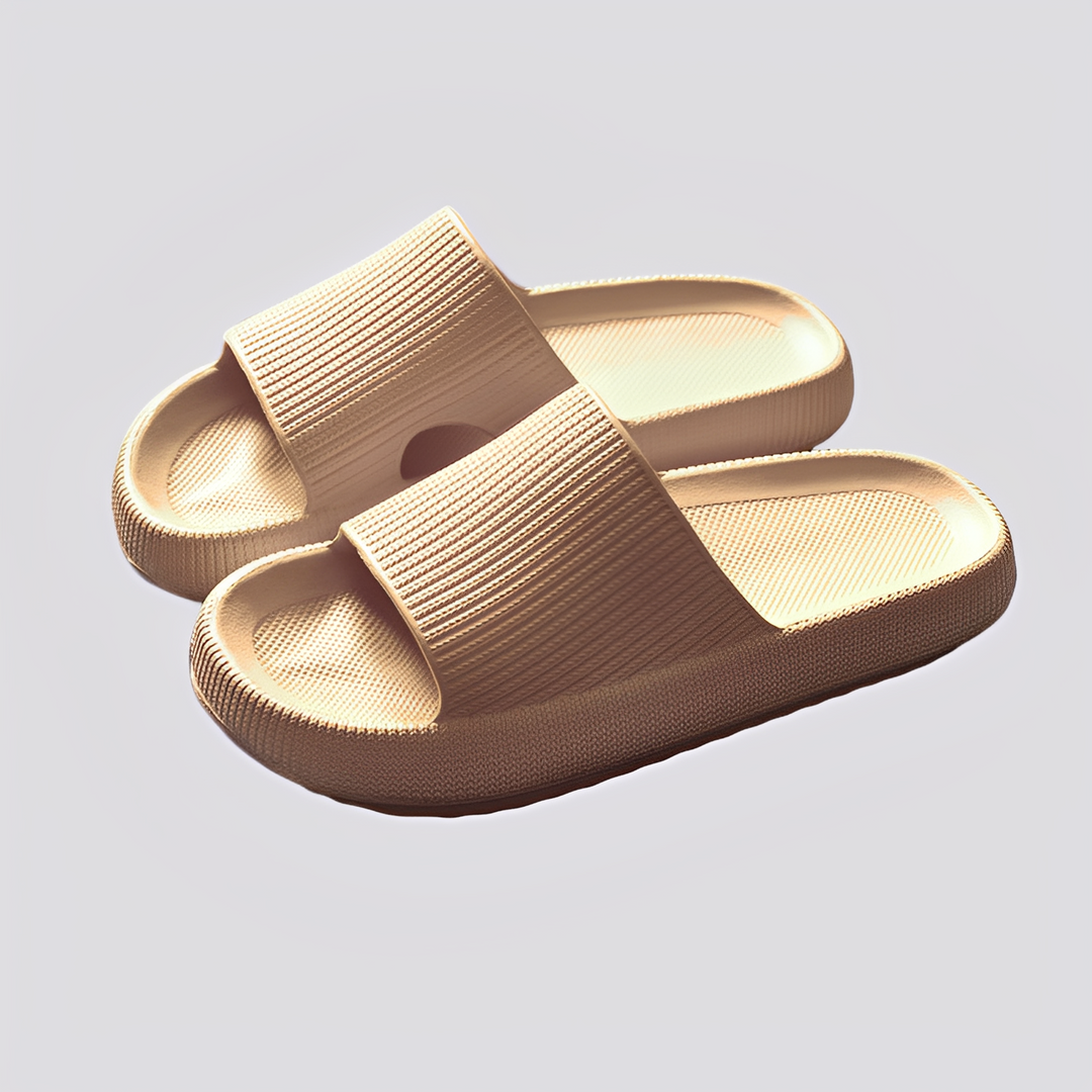 Rosella | Dame Klipklapper Sandaler Til Sommer Med Bred Rem