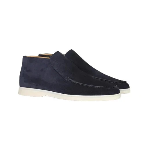 Claus | Herre Loafers Med Rund Tå Og Slip-On