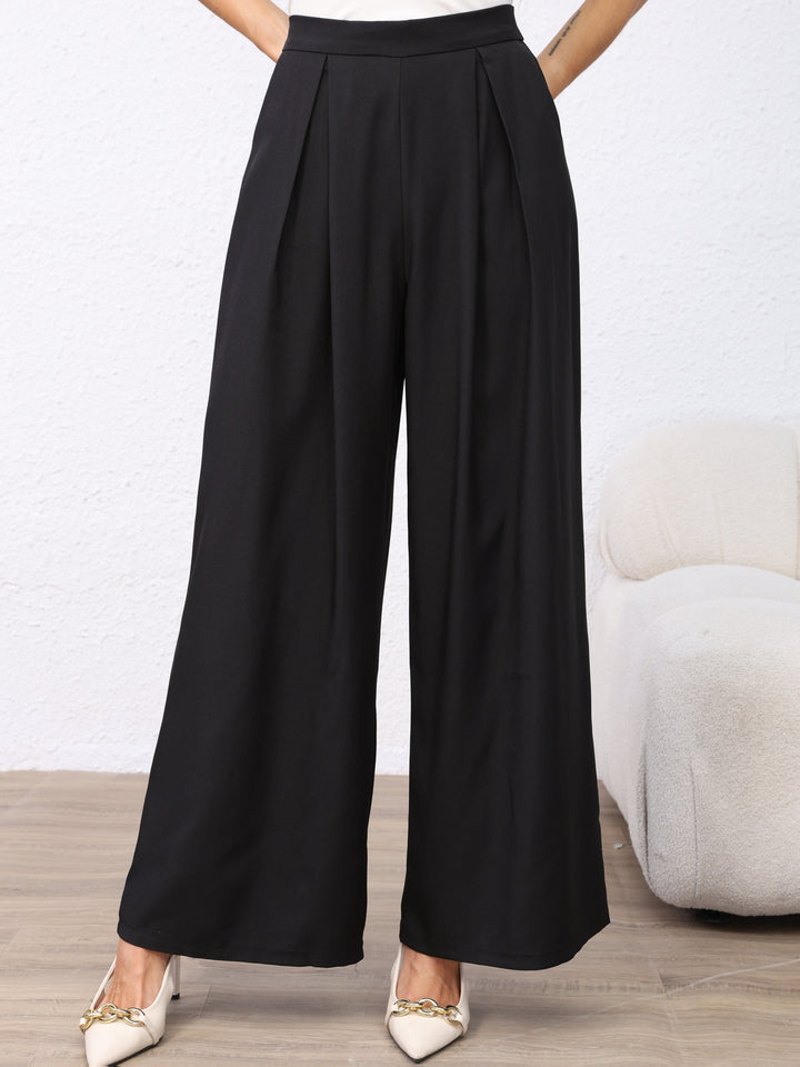 Anette | Dame Oversized Blazer Med Vide Bukser Todelt Sæt