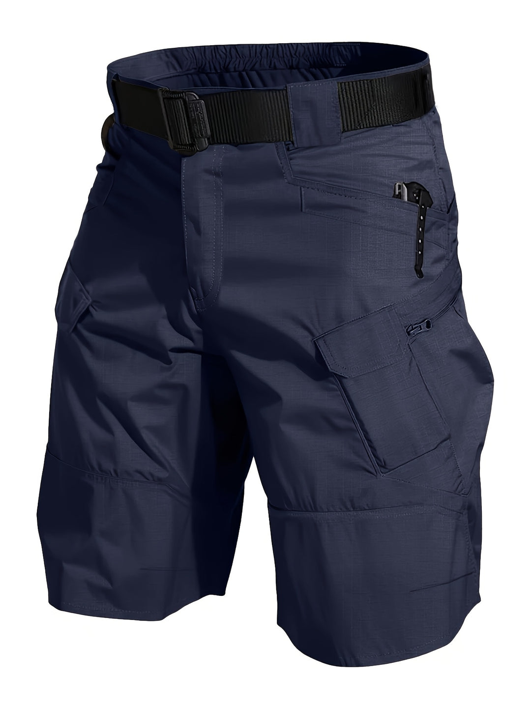 Bent | Herre Taktiske Cargoshorts Med Lynlåslommer Og Bæltespænde