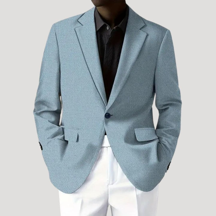 Bent | Herre Tekstureret Blazer Til Hverdagsbrug