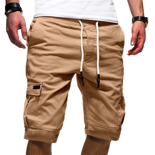 Niels | Herre Hør Cargo Shorts Til Sommer Og Walking