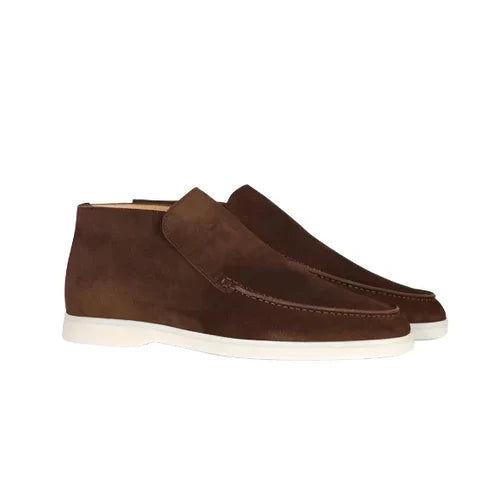 Claus | Herre Loafers Med Rund Tå Og Slip-On