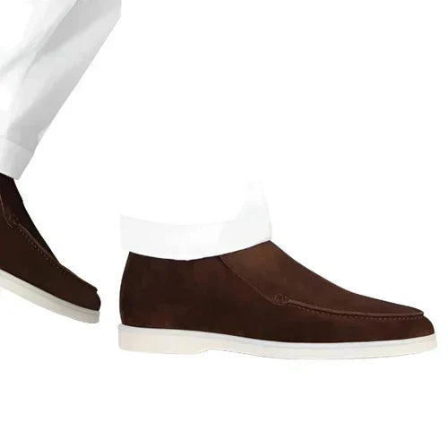 Claus | Herre Loafers Med Rund Tå Og Slip-On