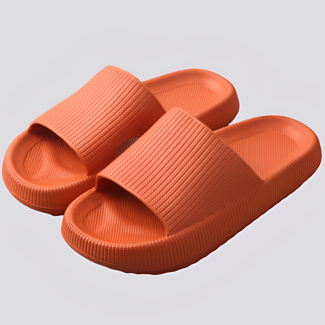 Rosella | Dame Klipklapper Sandaler Til Sommer Med Bred Rem