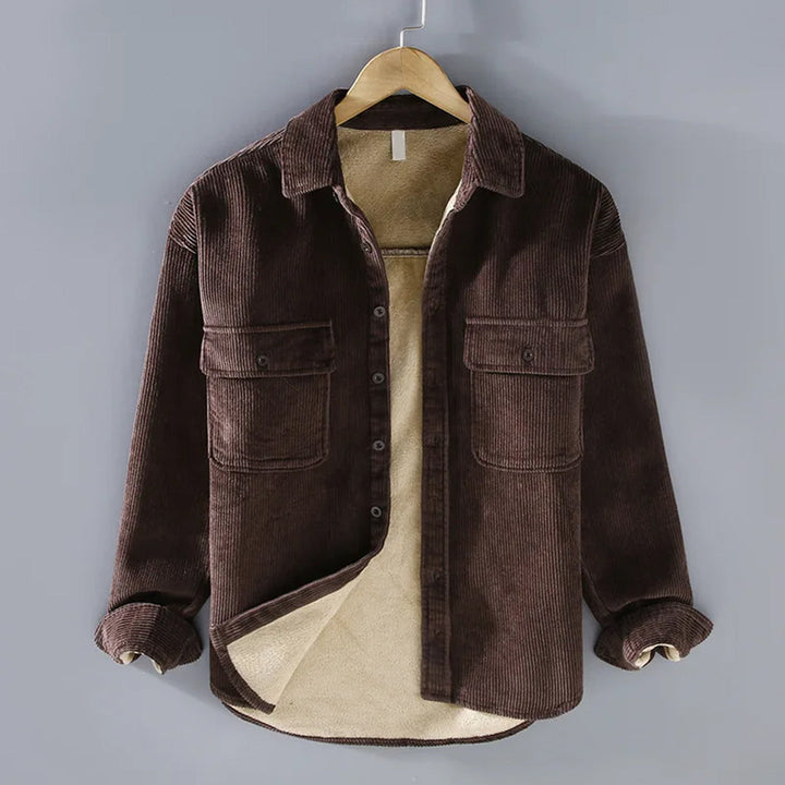 Valdemar | Herre Overshirt Med Brystlommer Og Knaplukning