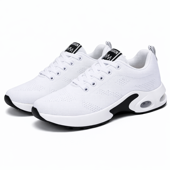 Randi | Dame Sneakers Med Snørebånd Og Luftpude