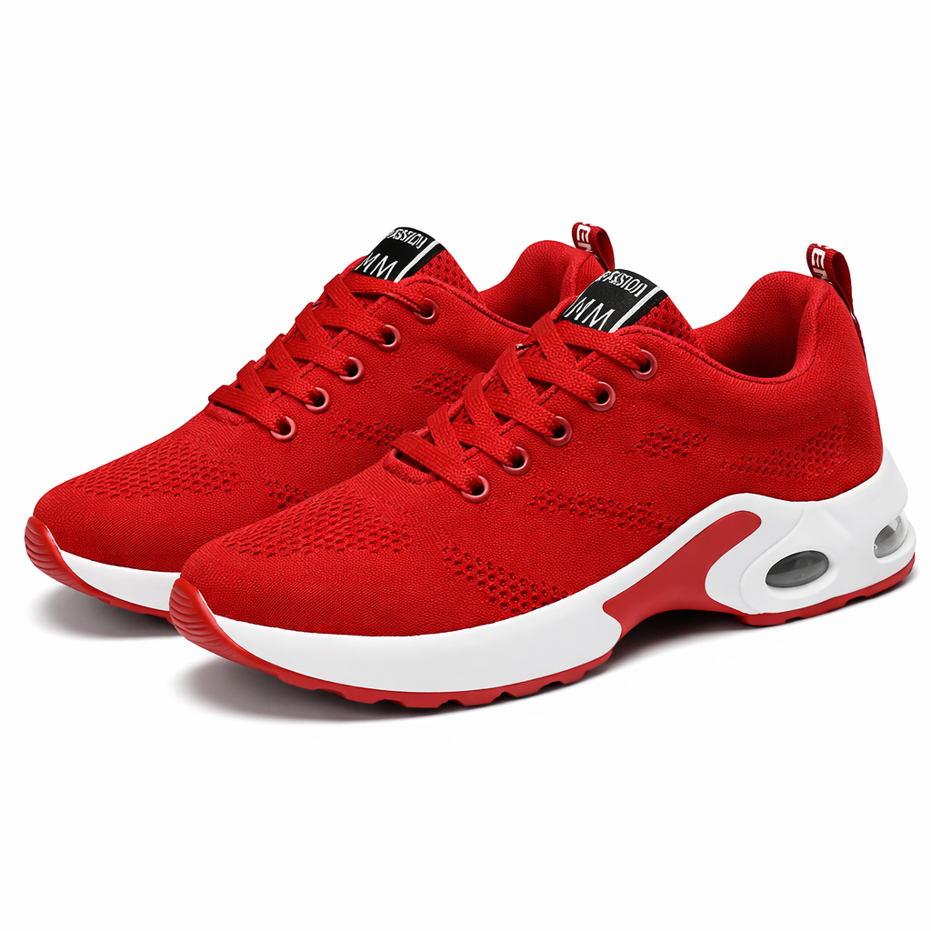 Randi | Dame Sneakers Med Snørebånd Og Luftpude
