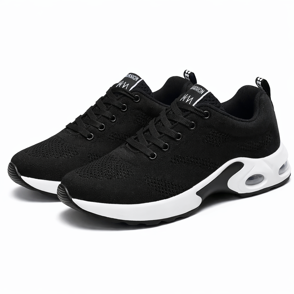 Randi | Dame Sneakers Med Snørebånd Og Luftpude
