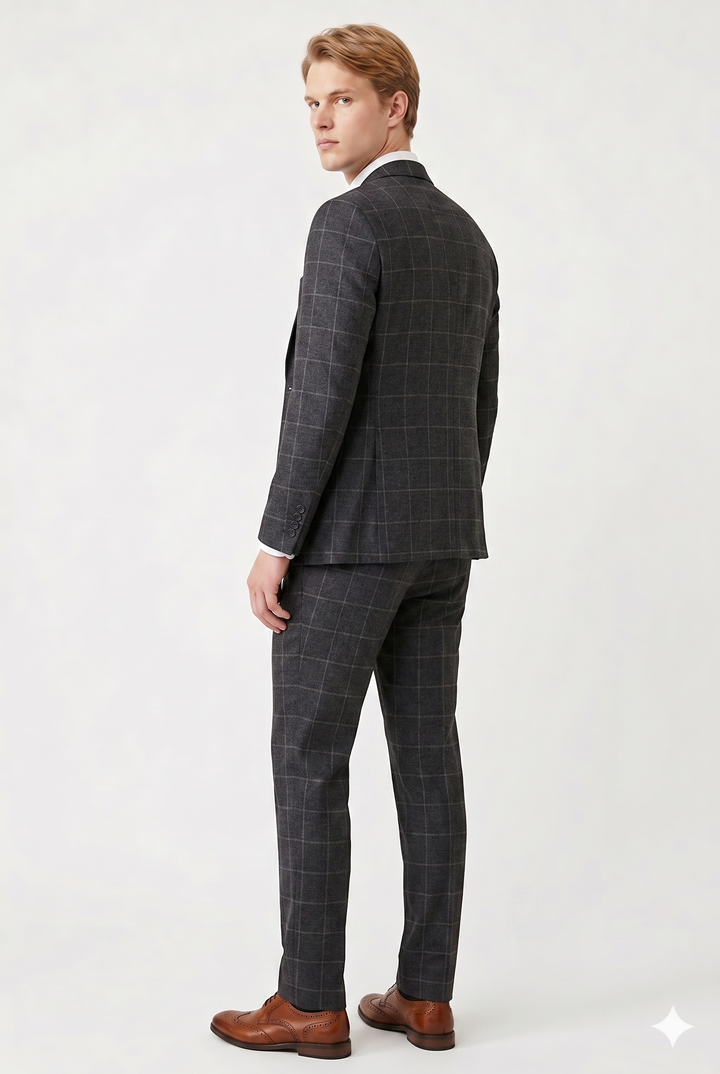 Bent | Herre Skræddersyet 3-Piece Habit Med Vest Og Blazer