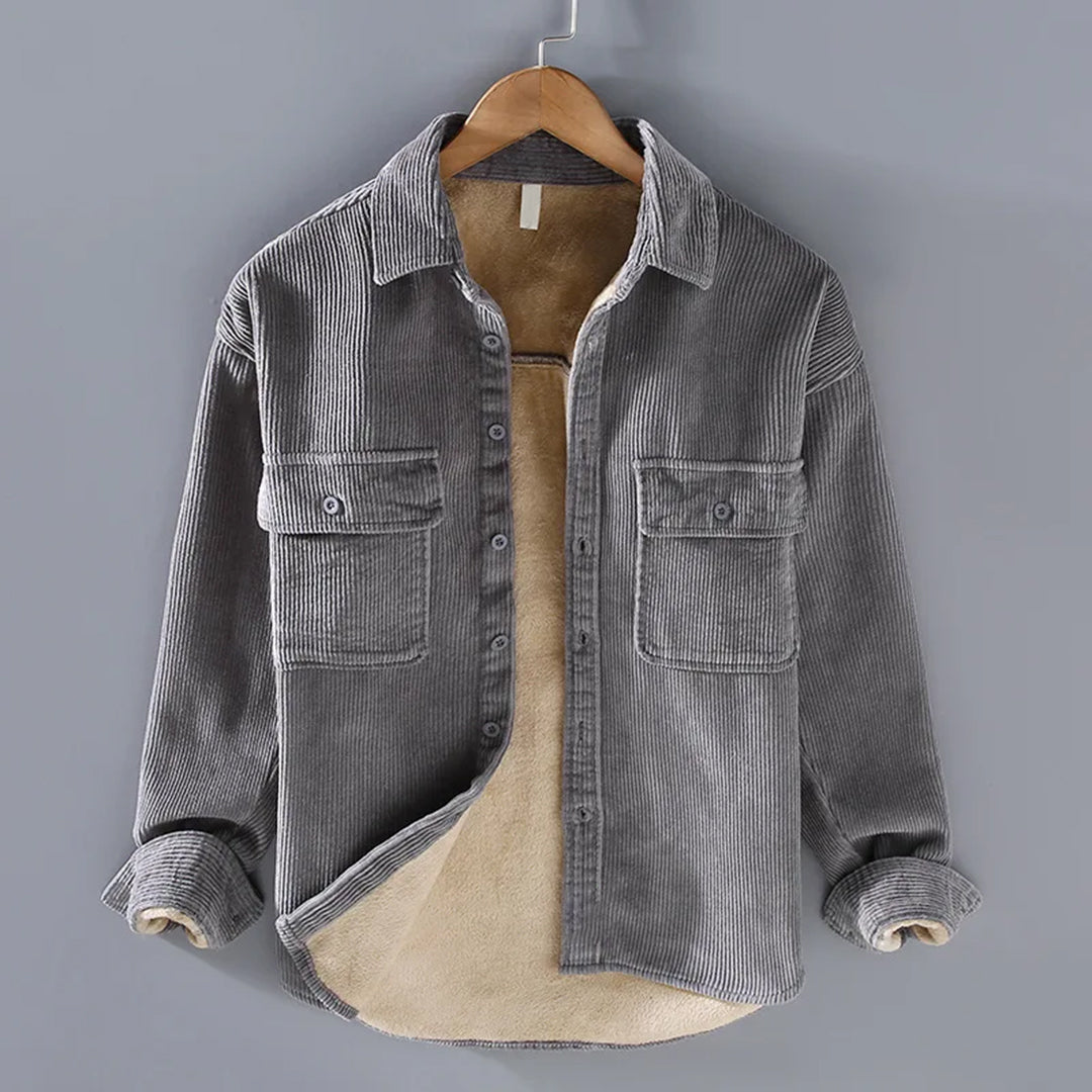 Valdemar | Herre Overshirt Med Brystlommer Og Knaplukning