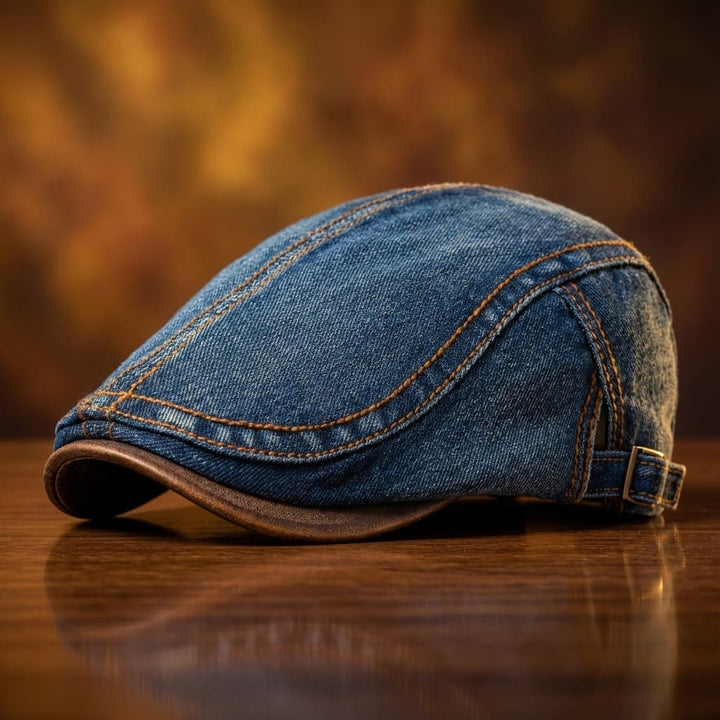 Karl | Herre Kasket Forår Denim Flad Justerbar