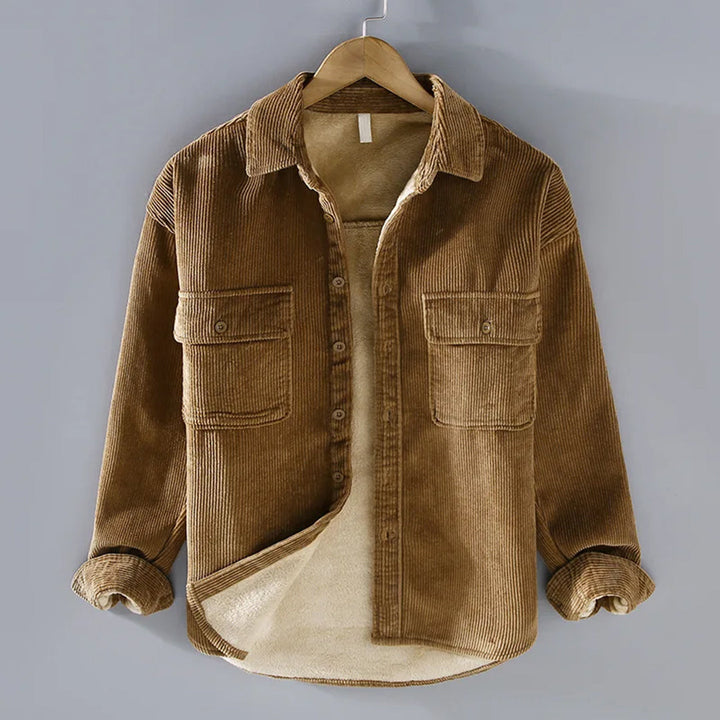 Valdemar | Herre Overshirt Med Brystlommer Og Knaplukning