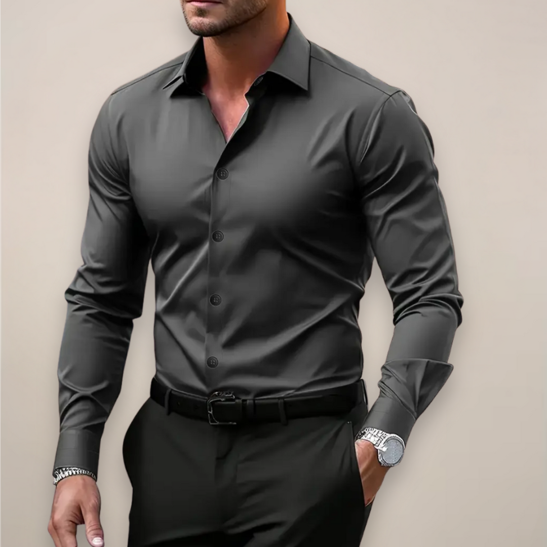 Erik | Herre Slim Fit Skjorte Til Forår