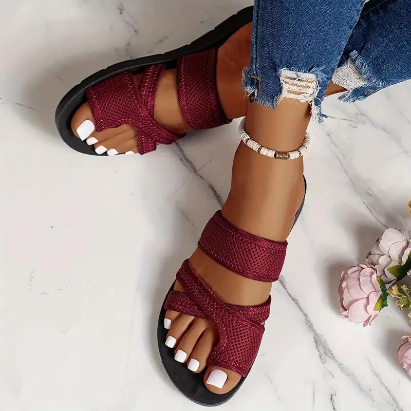 Asta | Kvinders Sandaler Forår Slip-On Slides Mesh Flade