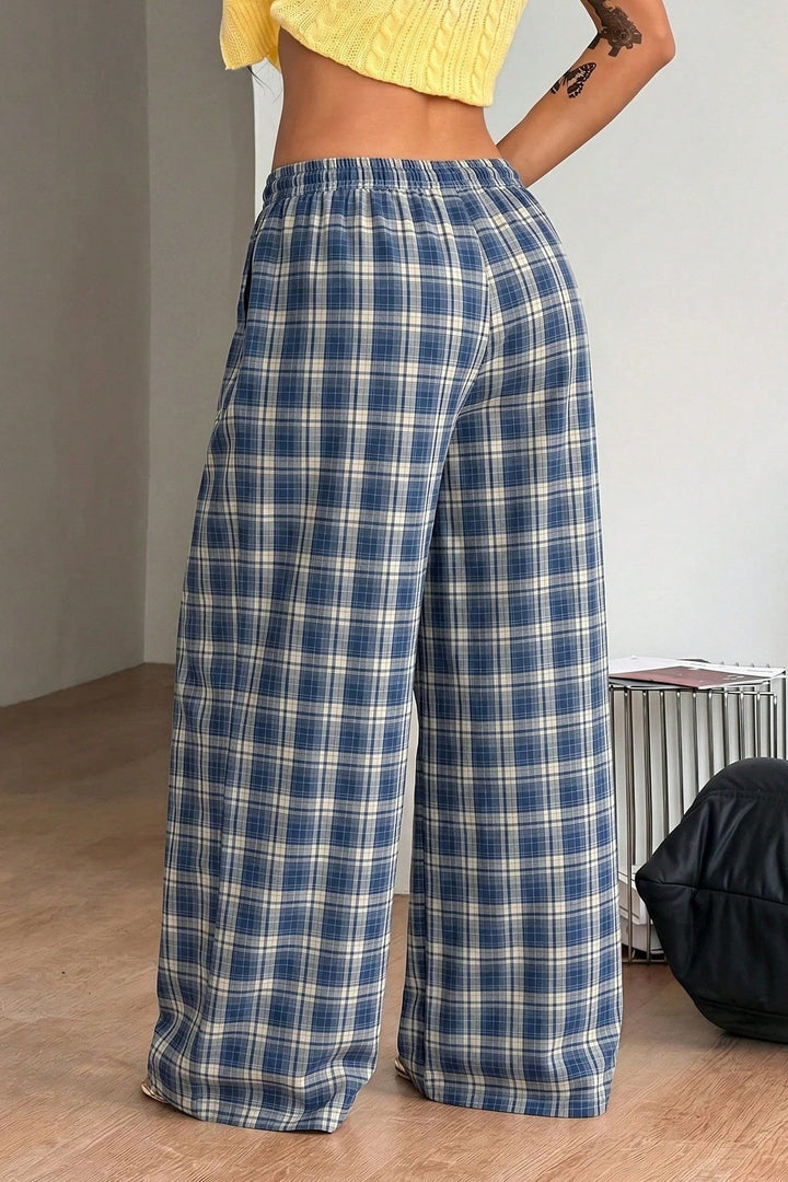 Henriette | Dame Wide-Leg Bukser Med Justerbar Snøretalje