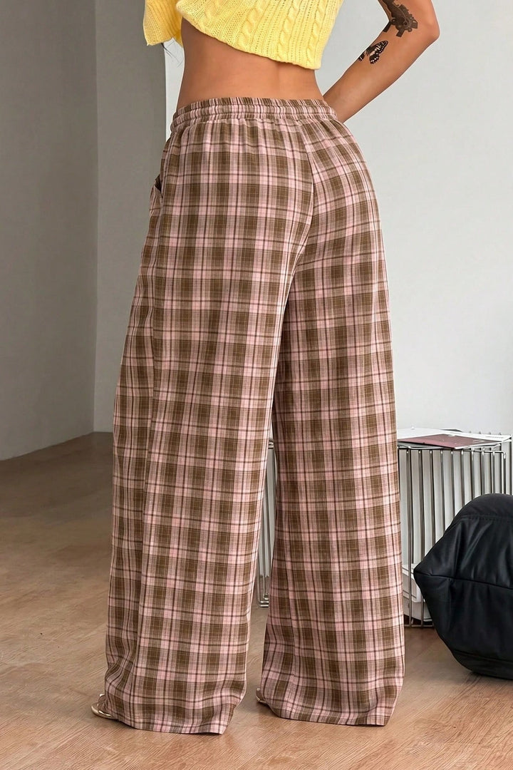 Henriette | Dame Wide-Leg Bukser Med Justerbar Snøretalje