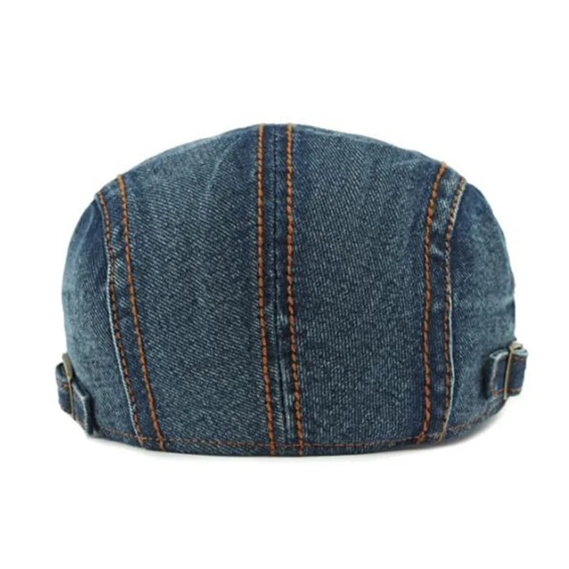 Karl | Herre Kasket Forår Denim Flad Justerbar