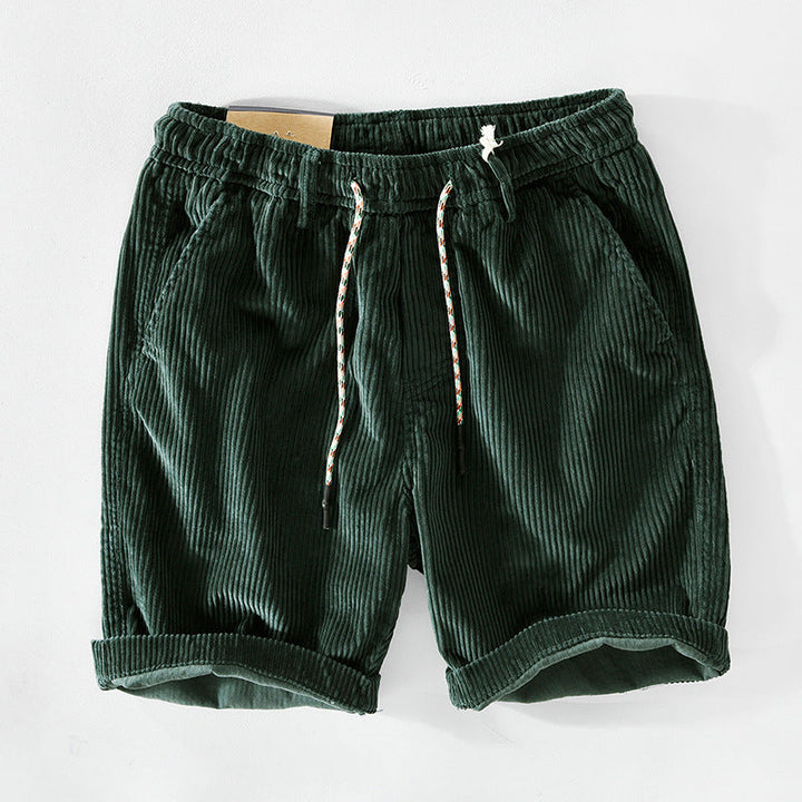 Allan | Herre Shorts Forår Bomuld Løs Snøre Elastik