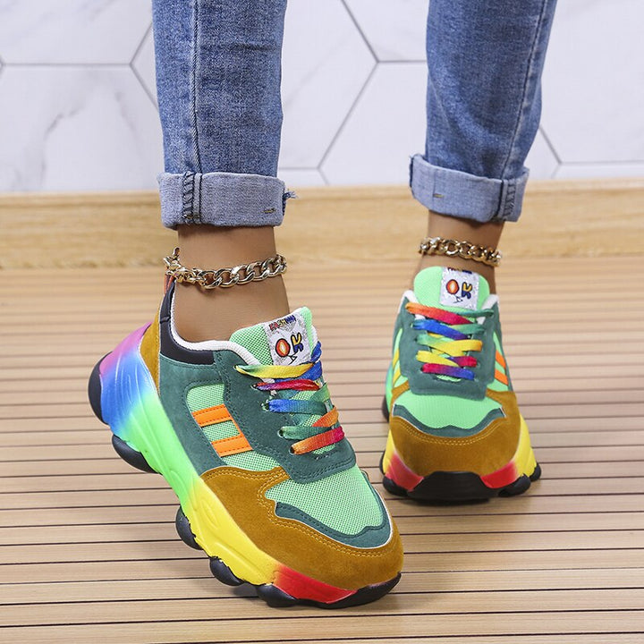 Asta | Dame Ortopædiske Sneakers Med Snørebånd