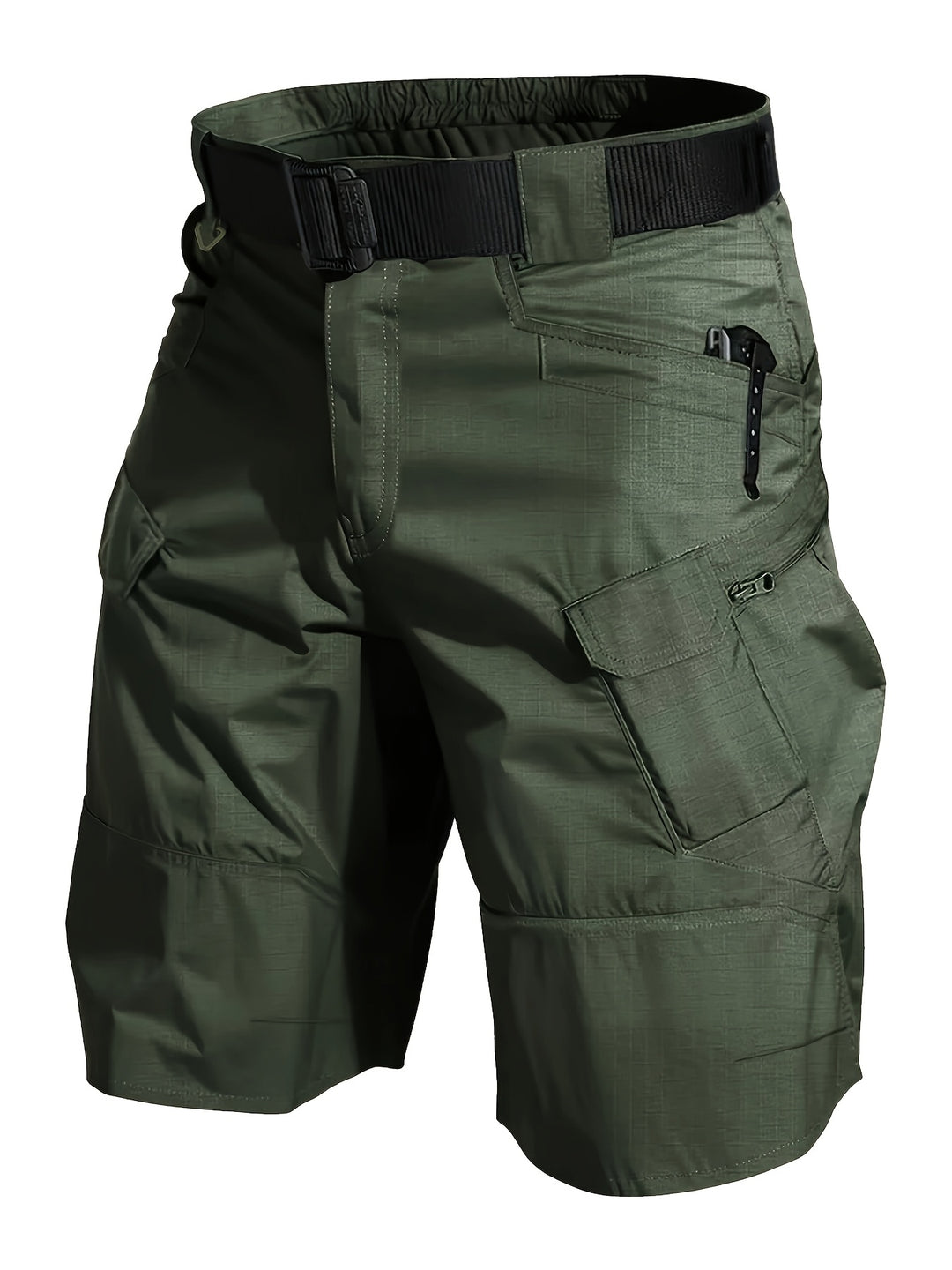 Bent | Herre Taktiske Cargoshorts Med Lynlåslommer Og Bæltespænde