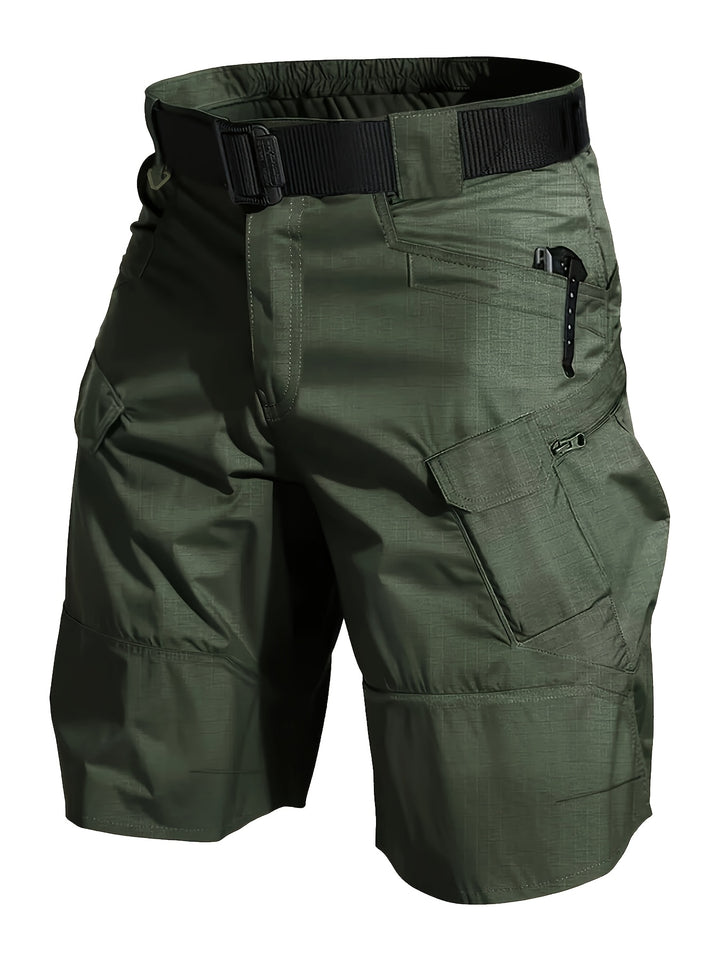 Bent | Herre Taktiske Cargoshorts Med Lynlåslommer Og Bæltespænde