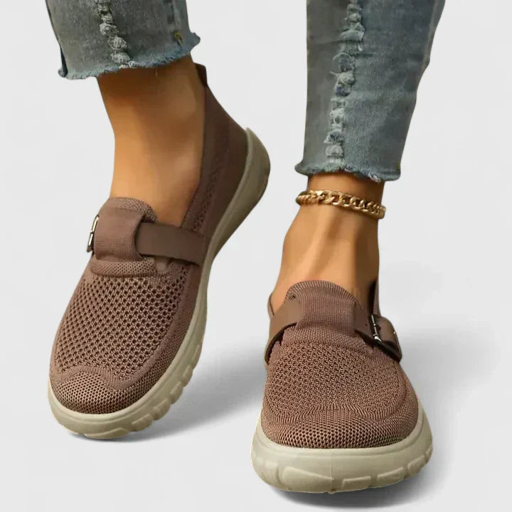 Gerda | Kvinders Sneakers Forår Casual Spænde Let