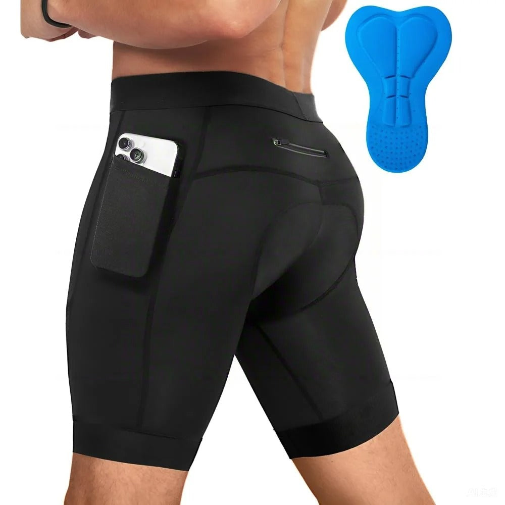 Erik | Herre Cykelshorts Sommer 3D Polstring Lommer Hurtigtørrende