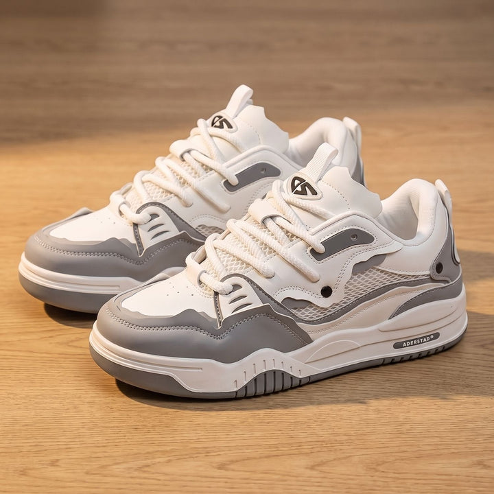 Men's Chunky Low-Top Lace-Up Casual Sneakers