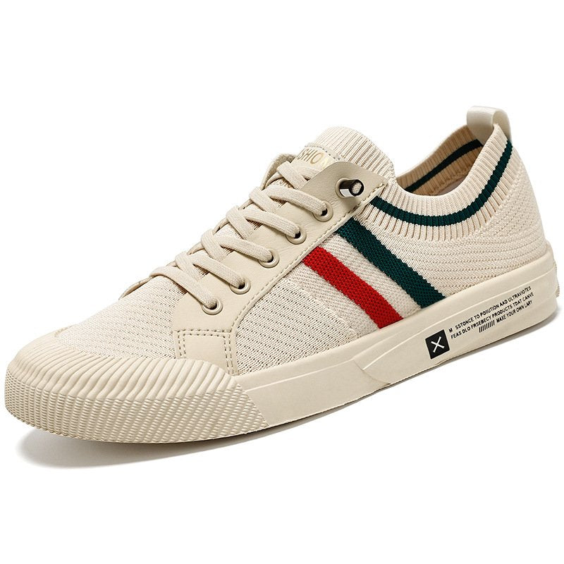 Men's Knit Sneakers Lightweight Breathable Mesh Lace-Up