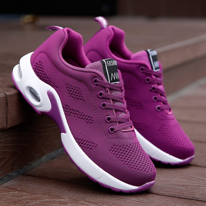 Randi | Dame Sneakers Med Snørebånd Og Luftpude