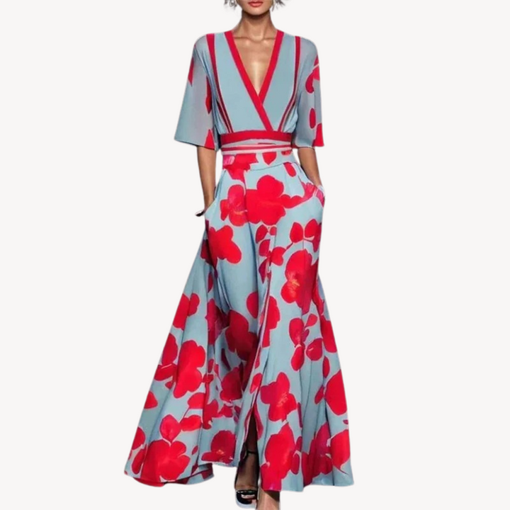 Henriette | Dame Maxikjole Sommer Aften Elegant Formelt