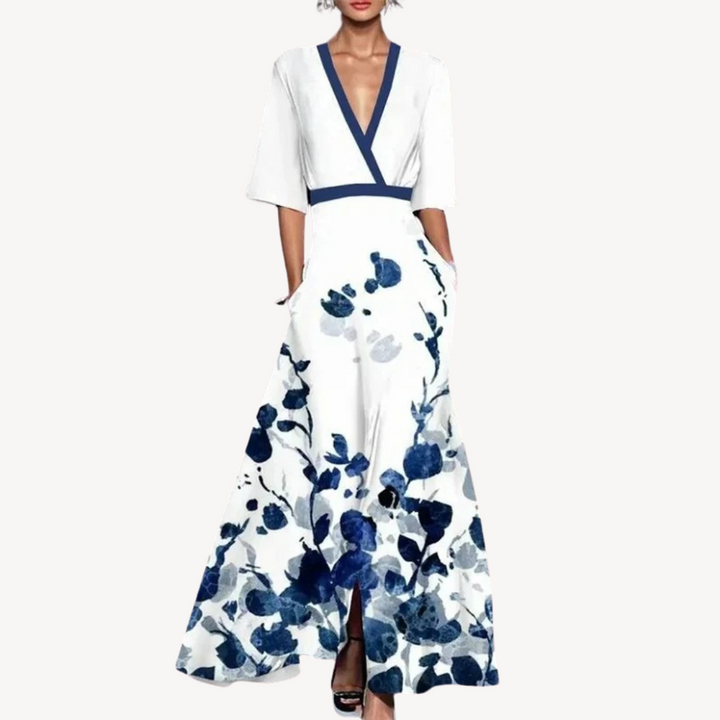 Henriette | Dame Maxikjole Sommer Aften Elegant Formelt