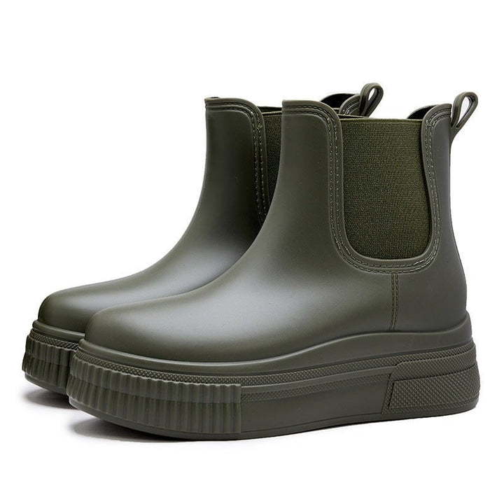 Waterproof Støvler Dame Chelsea Boots Platform