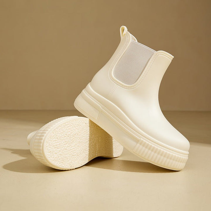 Waterproof Støvler Dame Chelsea Boots Platform