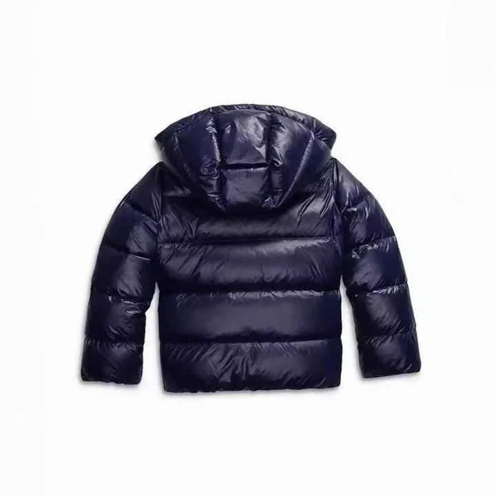 Women's Winter Coat Cropped Hooded Windproof Puffer Jacket