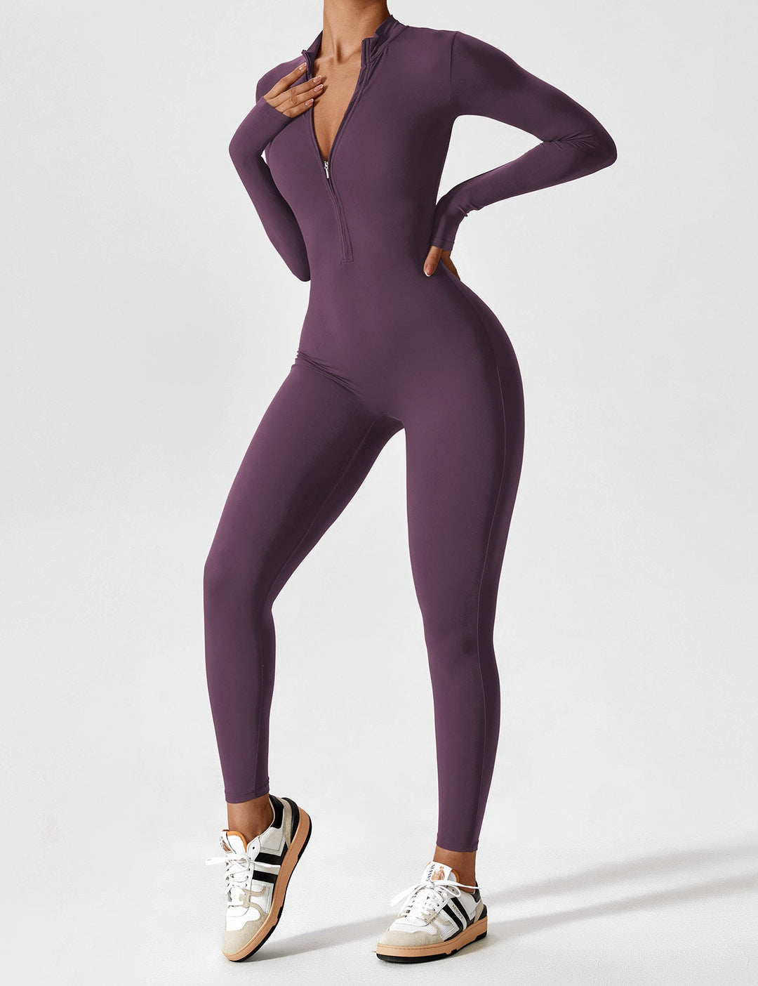 Maja | Dame Jumpsuit Med Lynlås Til Forår