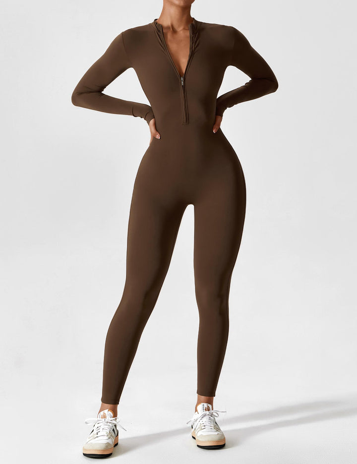 Maja | Dame Jumpsuit Med Lynlås Til Forår