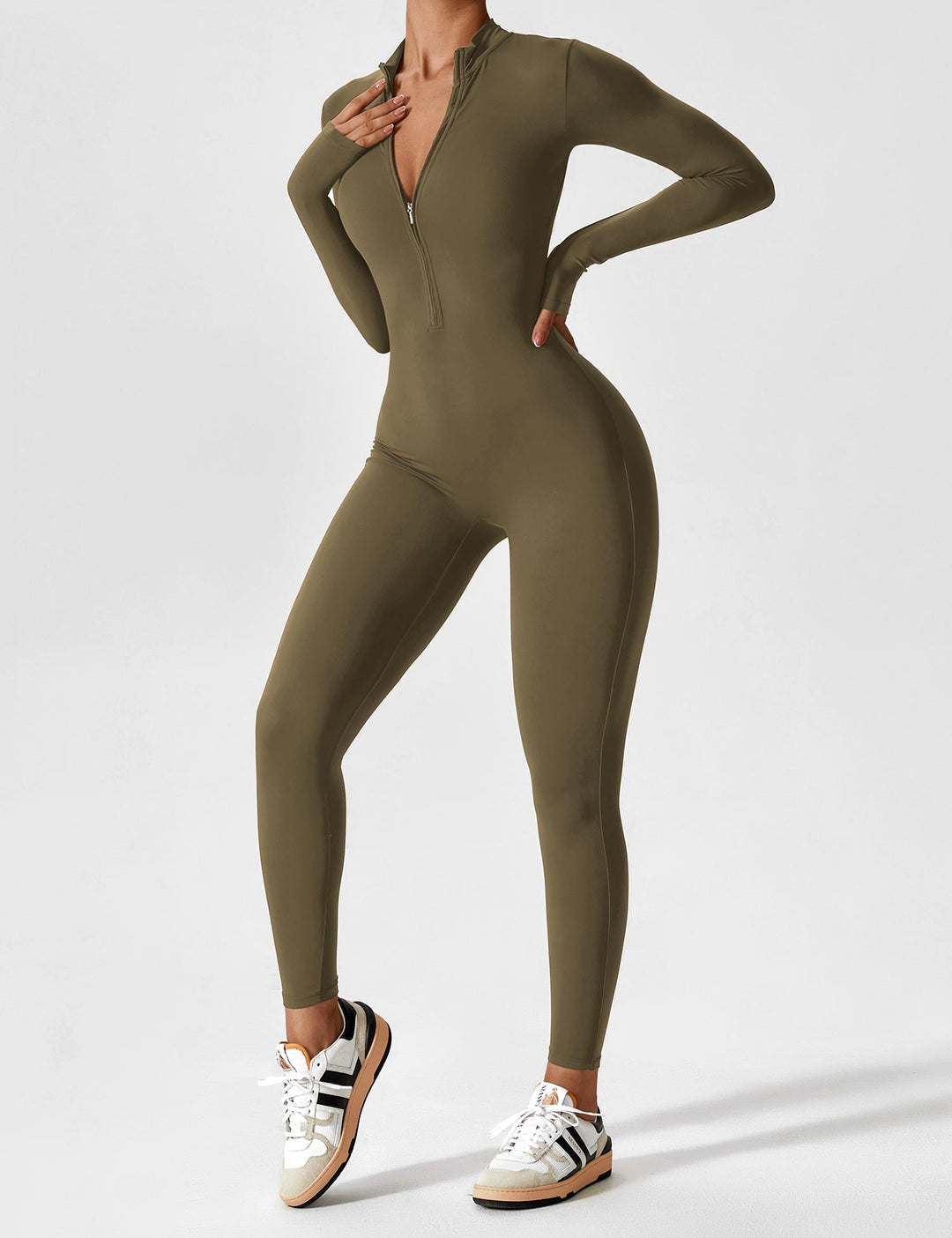 Maja | Dame Jumpsuit Med Lynlås Til Forår