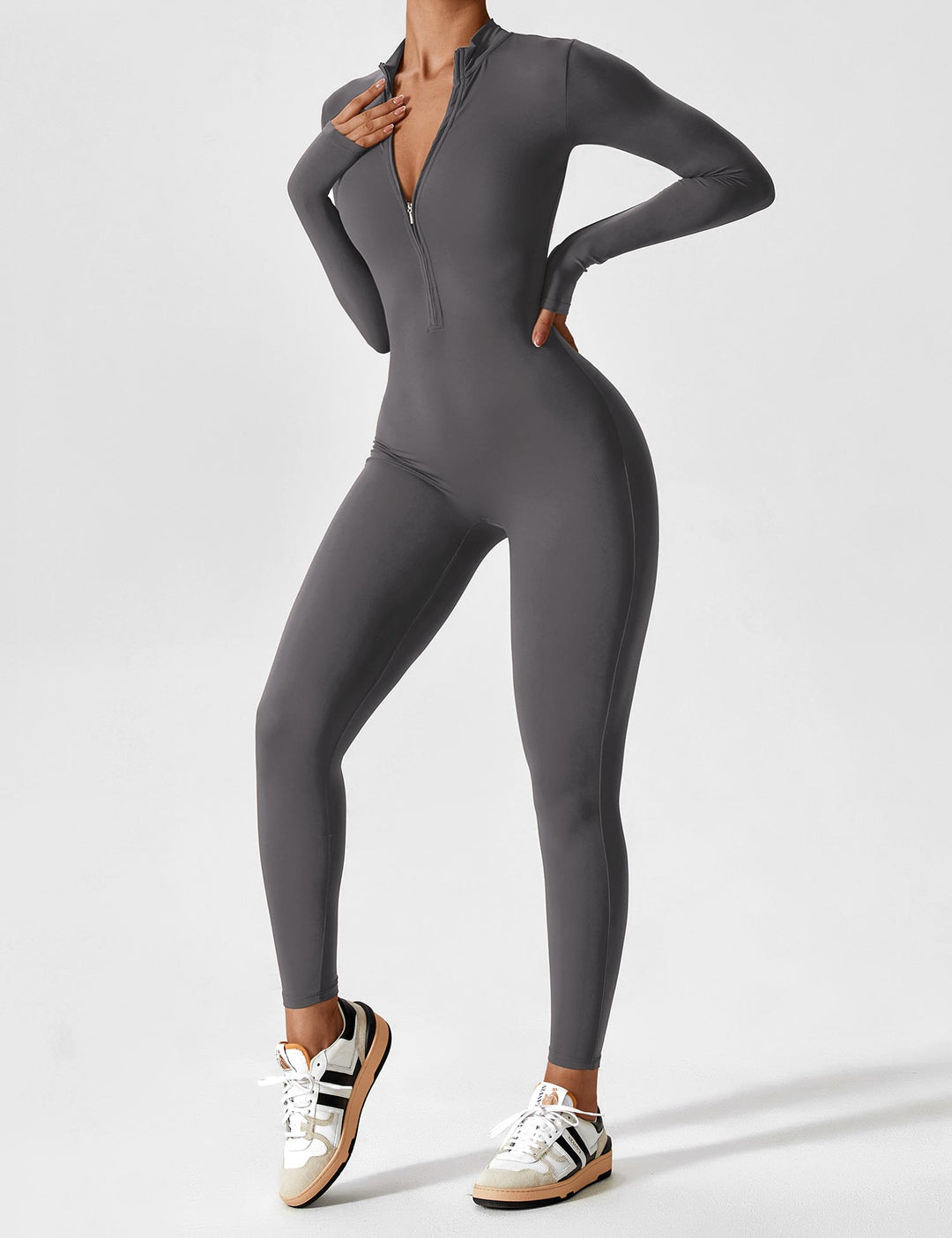 Maja | Dame Jumpsuit Med Lynlås Til Forår