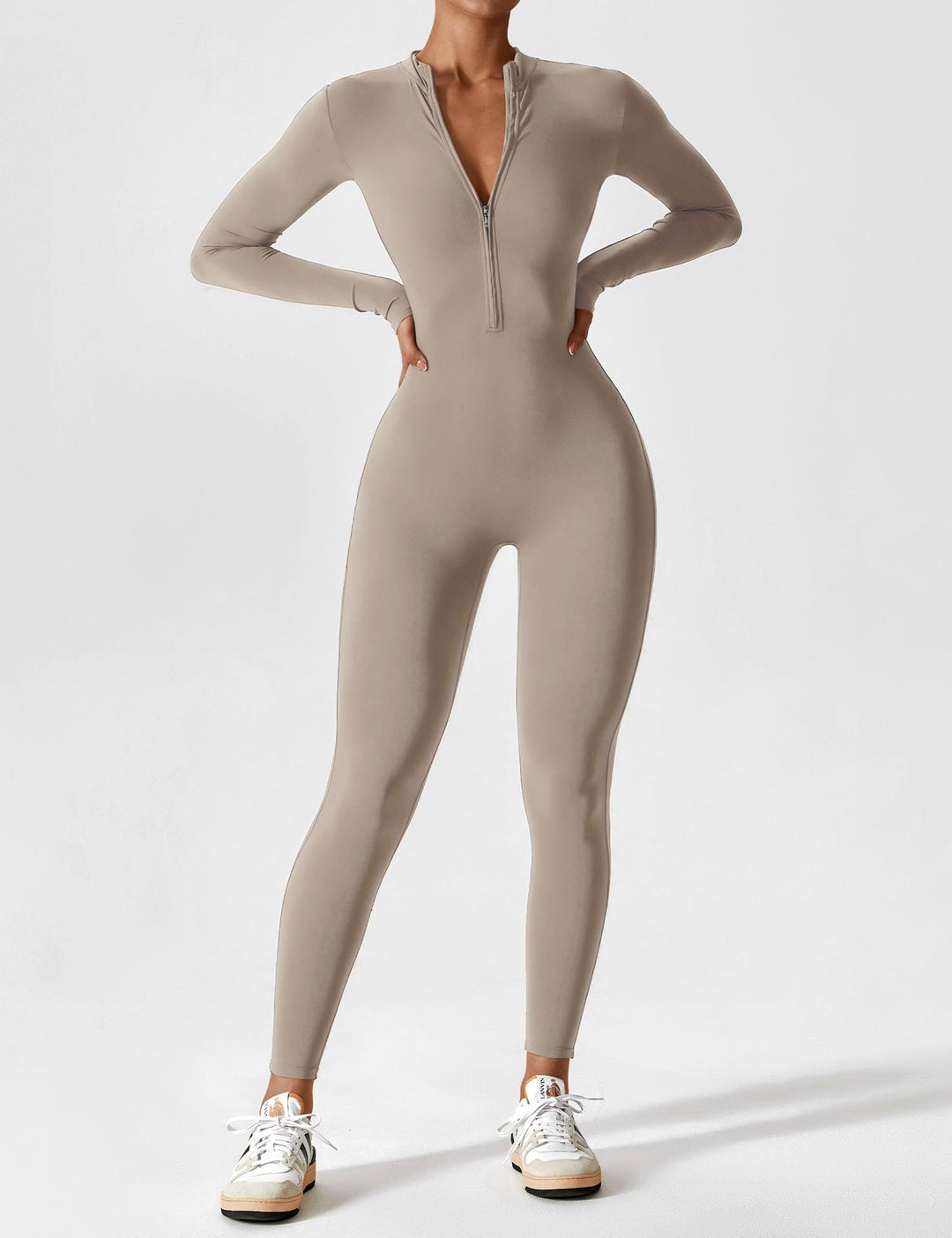 Maja | Dame Jumpsuit Med Lynlås Til Forår