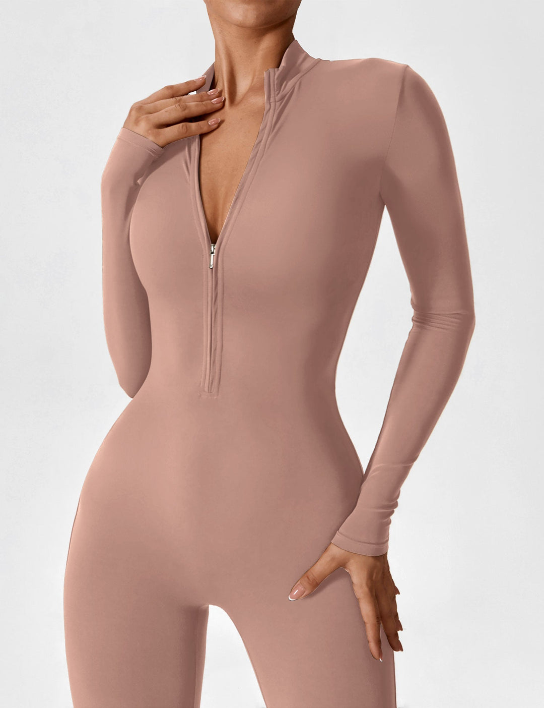 Maja | Dame Jumpsuit Med Lynlås Til Forår