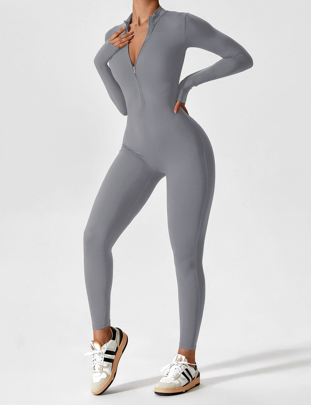 Maja | Dame Jumpsuit Med Lynlås Til Forår