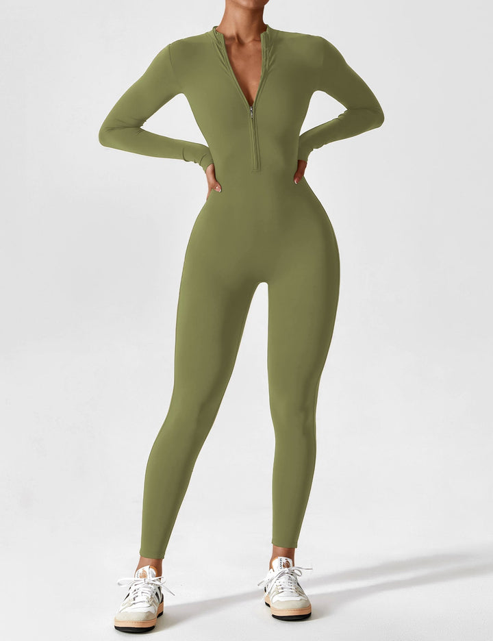 Maja | Dame Jumpsuit Med Lynlås Til Forår