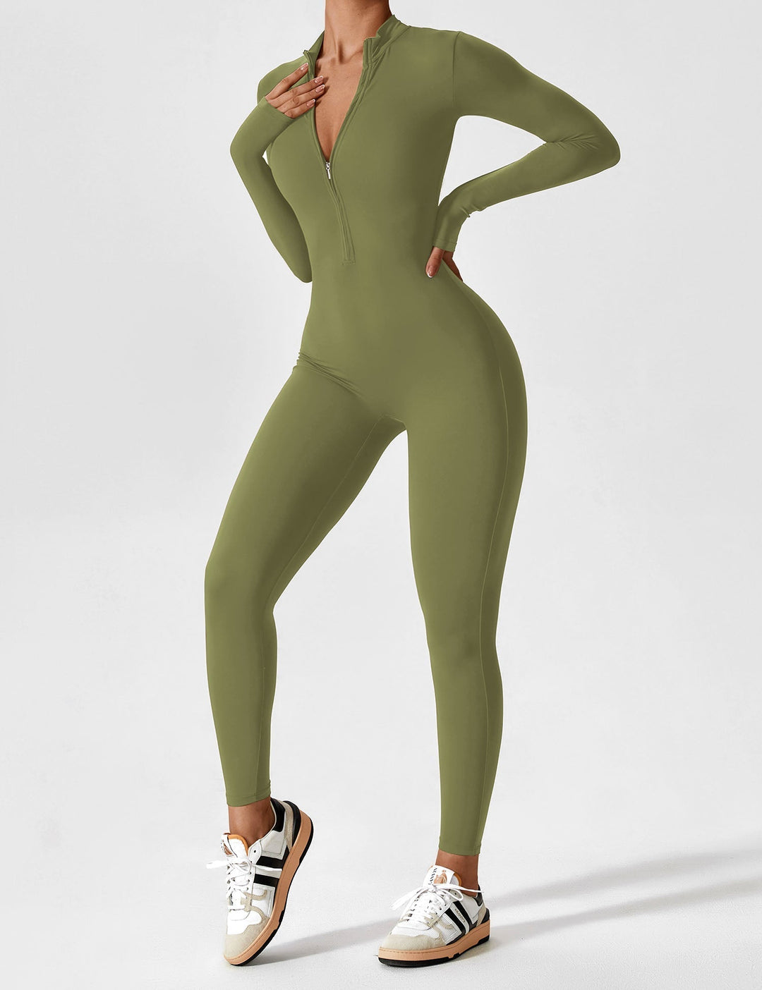 Maja | Dame Jumpsuit Med Lynlås Til Forår